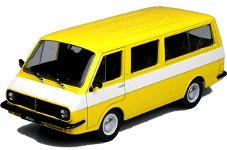 Автолегенды СССР №26  РАФ-2203  Латвия026m.jpg